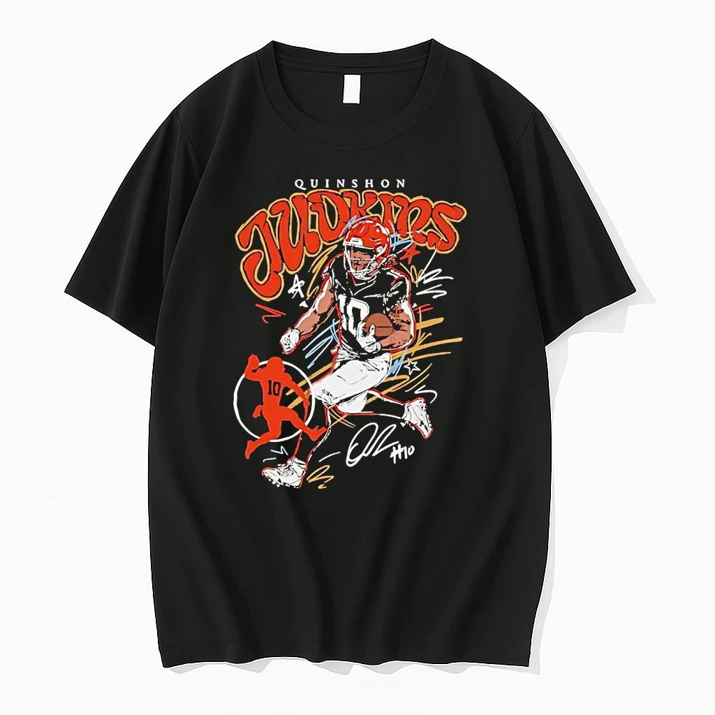 Quinshon Judkins Running Signature Cleveland Browns Shirts