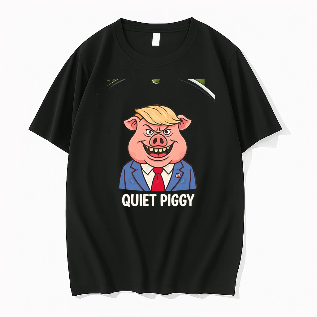 Quite Piggy Trump Pig Smile Chriast Shirts