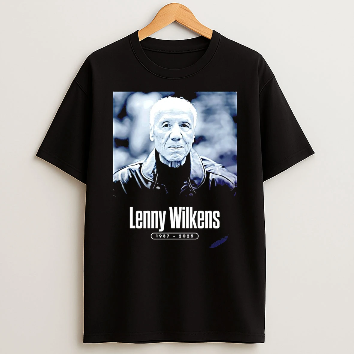 Rip Lenny Wilkens Hall Of Fame Basketball Player And Coach Shirts