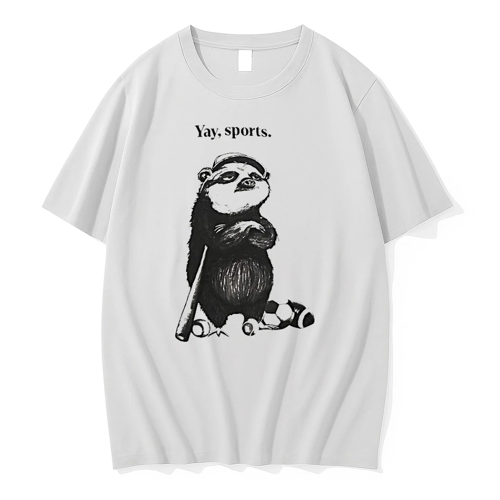 Raccoon Yay Sports Shirts