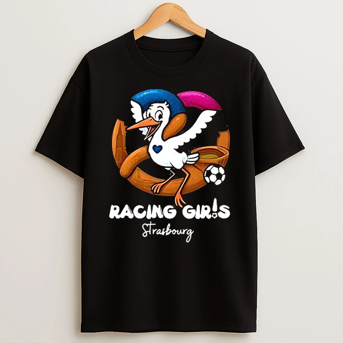 Racing Girls Strasbourg Logo Shirts