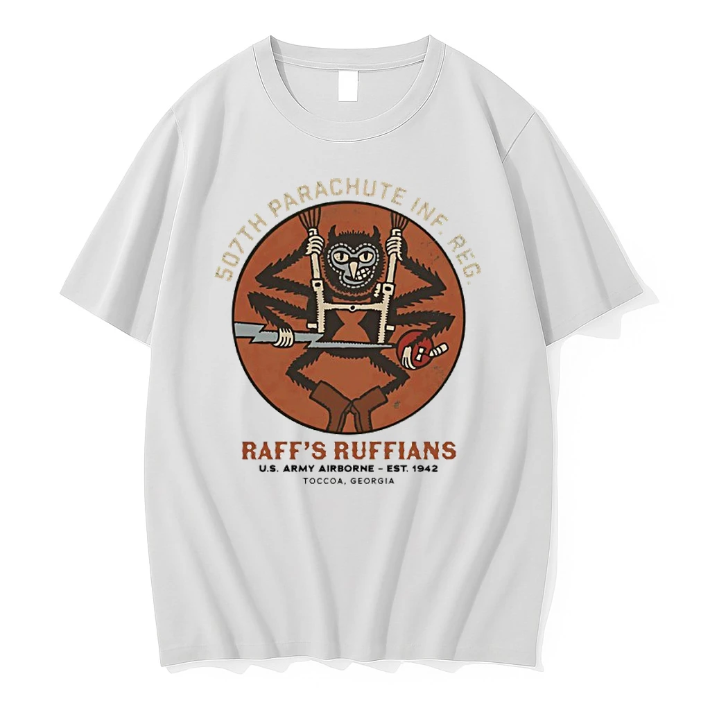 Raffs Ruffians 507th Parachute Regiment D Day Paratrooper Shirts