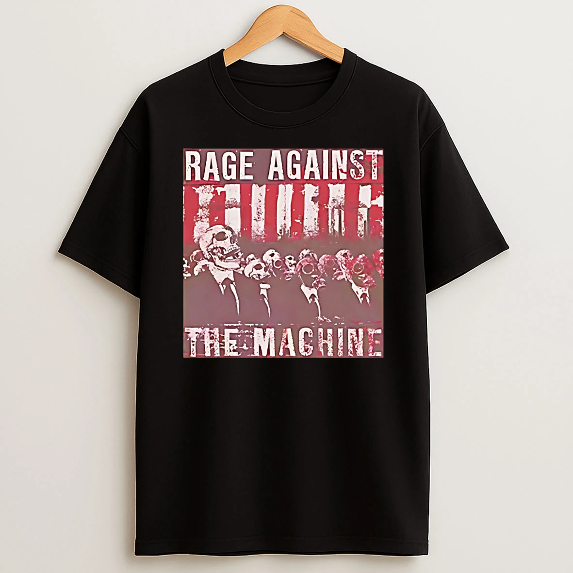 Rage Against The Machine Suited Skeletons Shirts