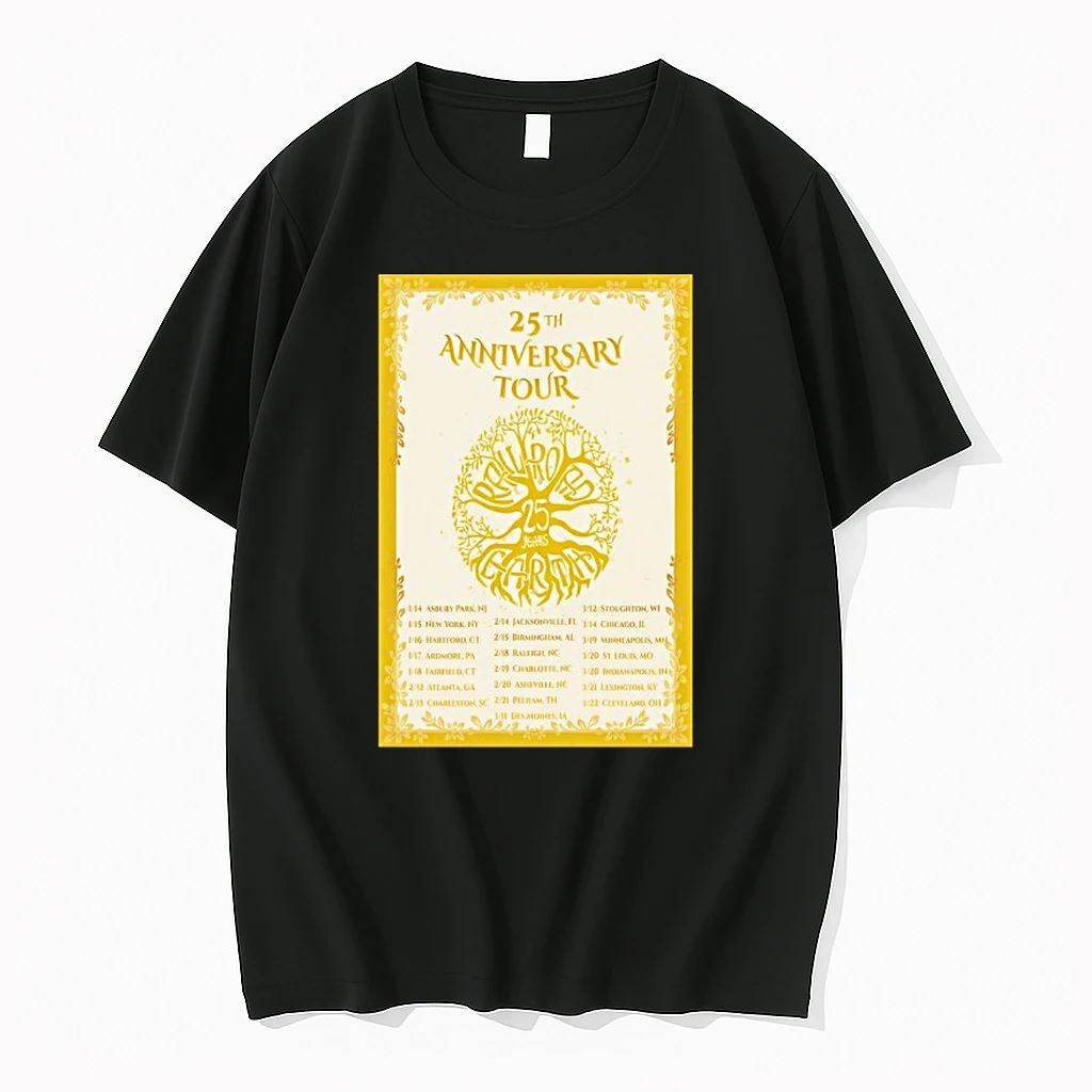 Railroad Earth 25th Anniversary Tour 2026 Shirts