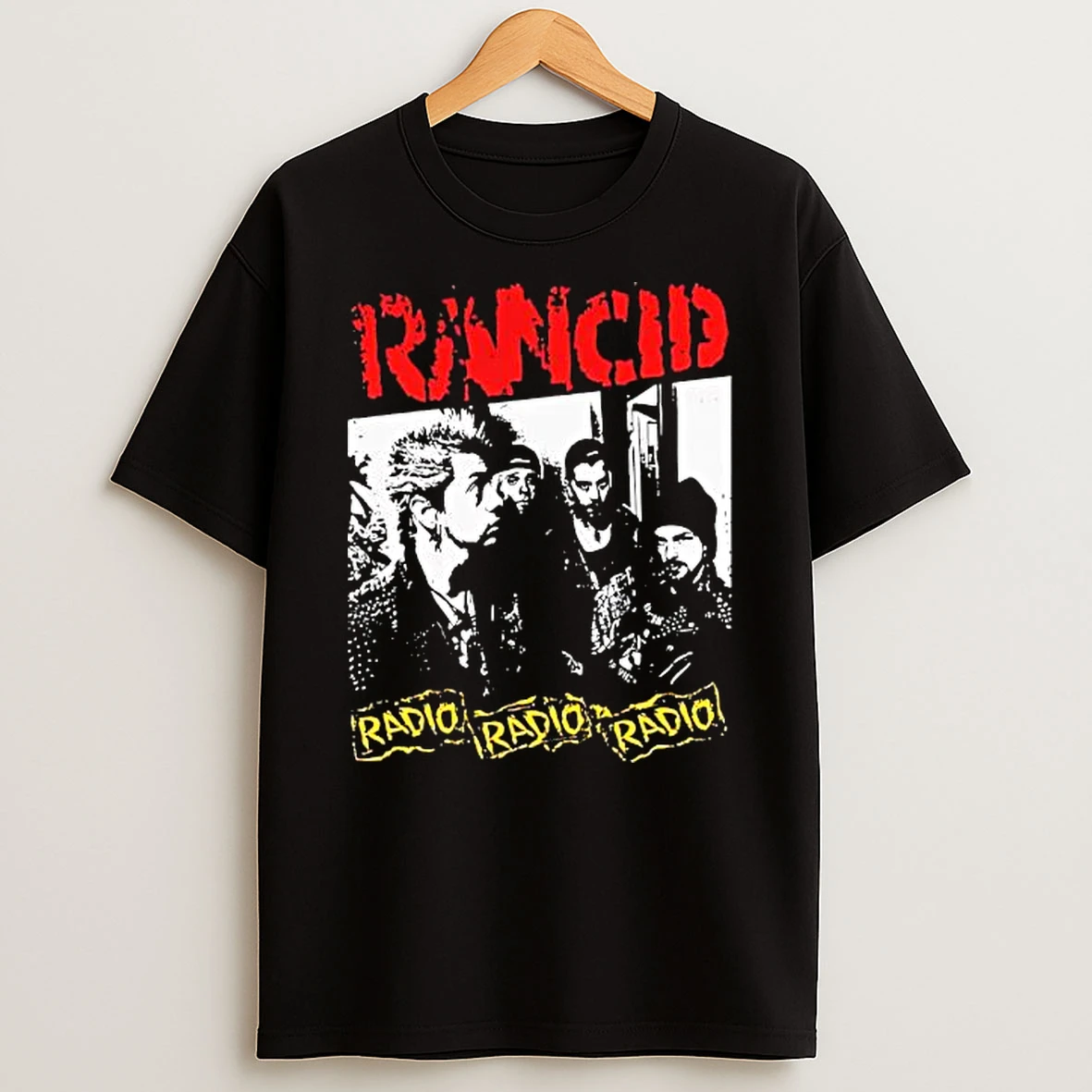 Rancid Radio Radio Radio Retro Shirts