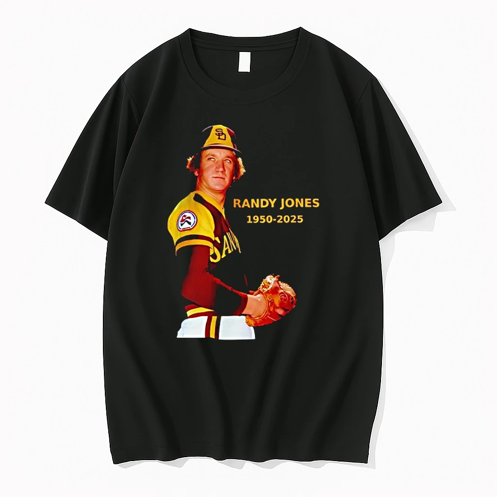 Randy Jones San Diego Padres 1950 2025 Memorial Shirts