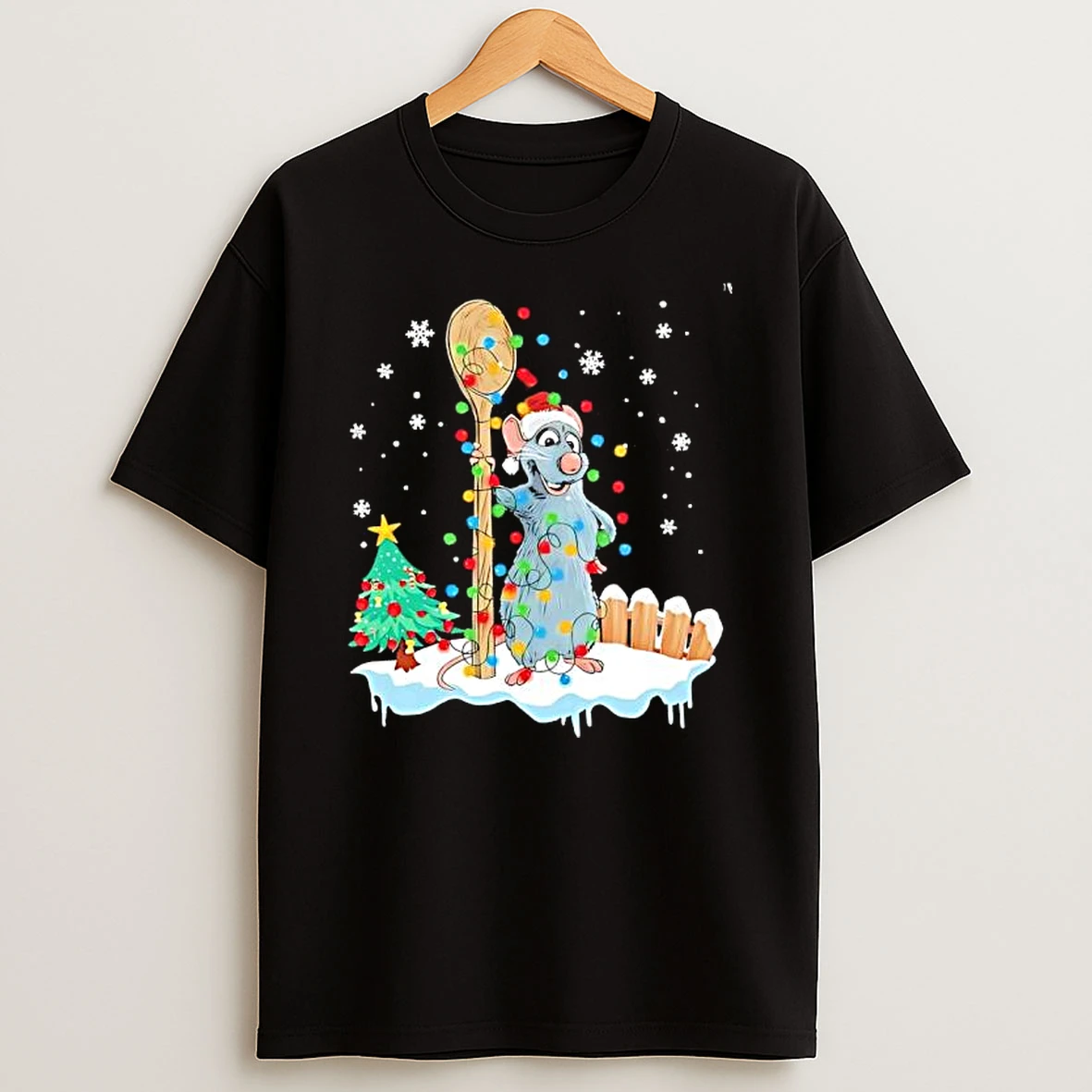 Ratatouille Remy Santa Christmas Shirts