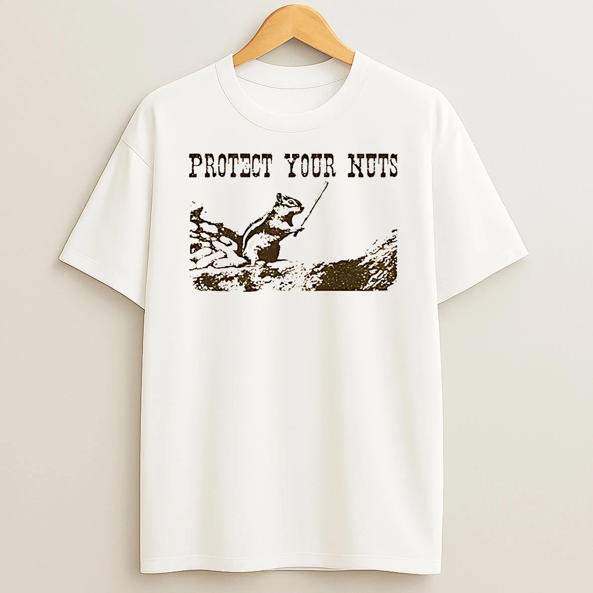 Ray Hueston Bored To Death Wearing Protect Your Nuts Shirts