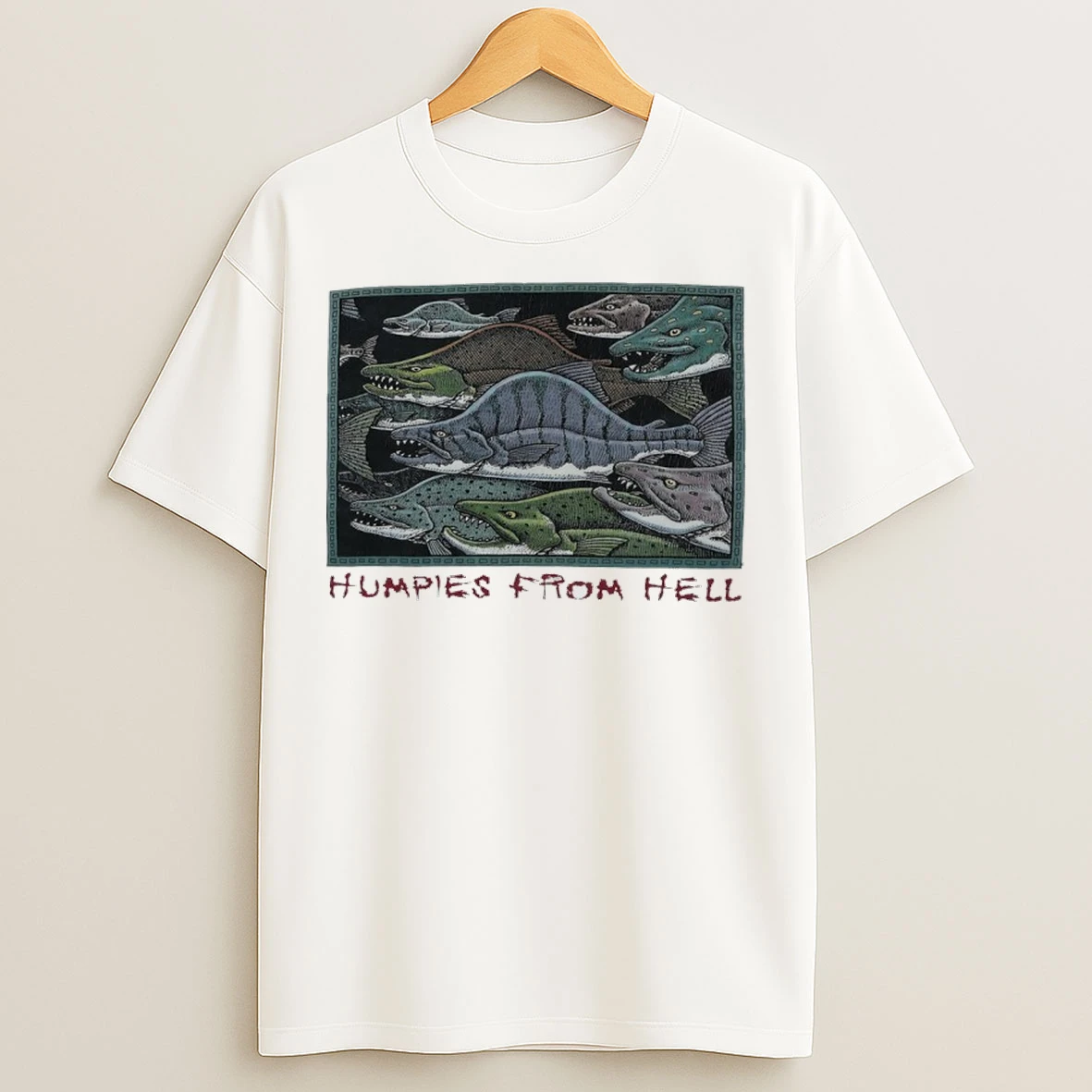 Ray Troll Humpies From Hell T Shirts