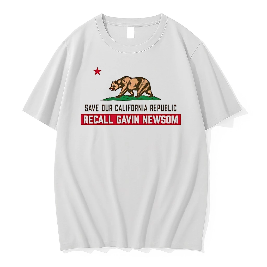 Recall Gavin Newsom Governor Save Our California Republic Shirts
