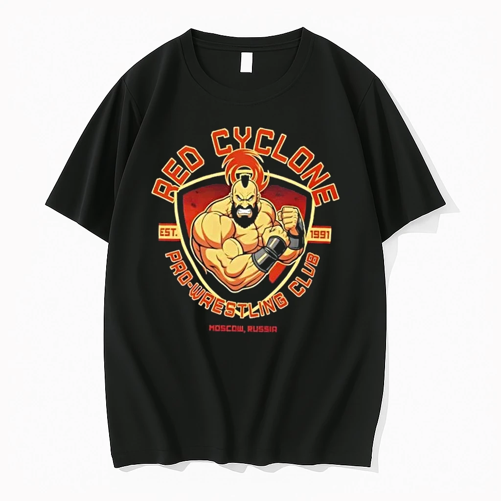 Red Cyclone Pro Wrestling Club Shirts