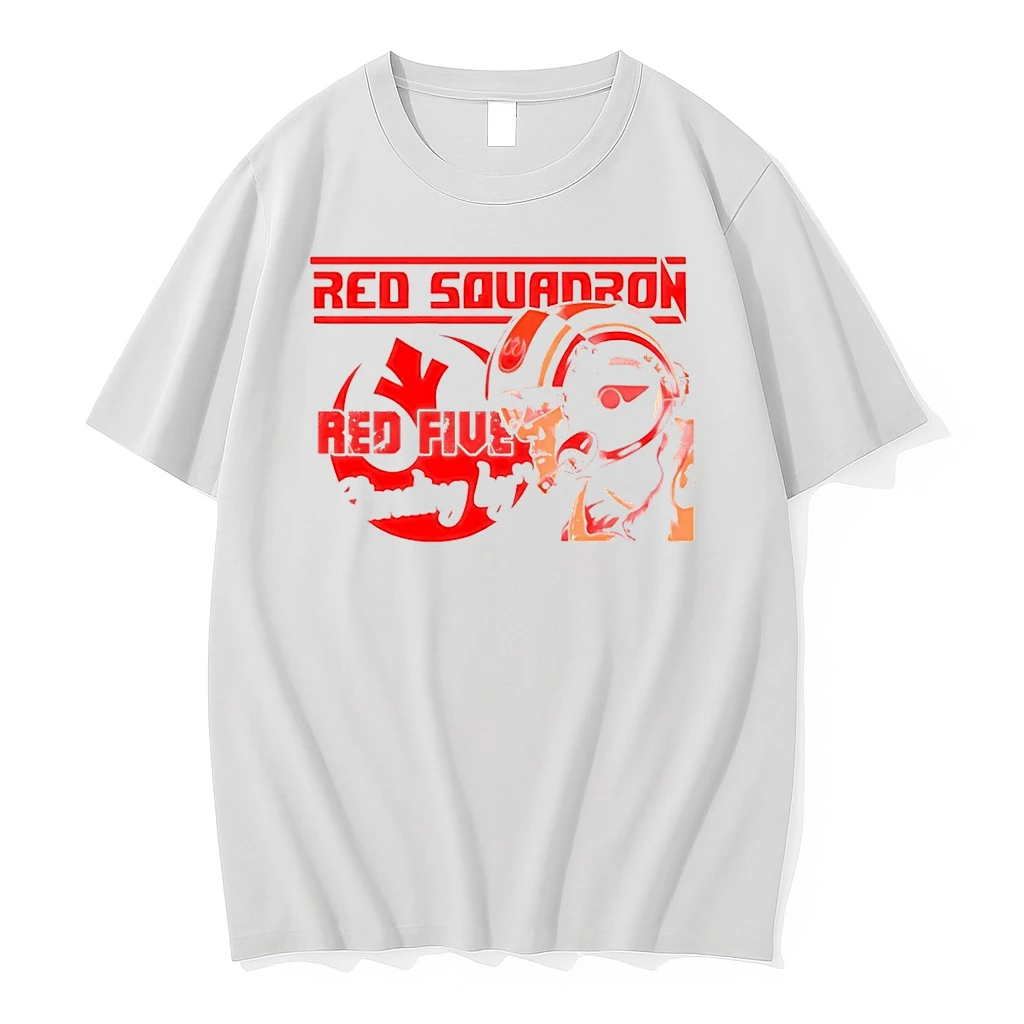 Red Five Standing Red Squadron Shirts