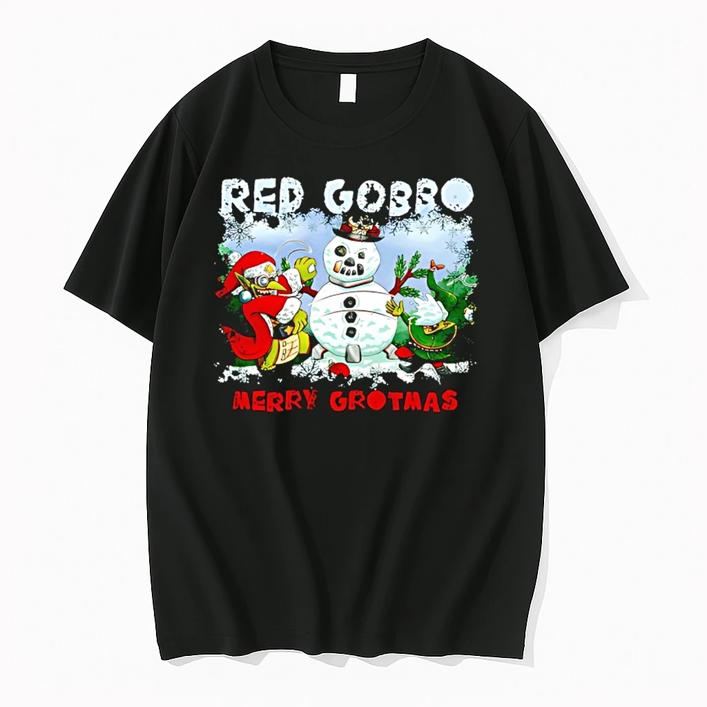 Red Gobbo Merry Grotmas Christmas Shirts