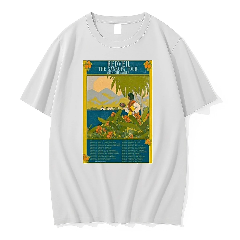 Redveil The Sankofa 2026 Concert Shirts