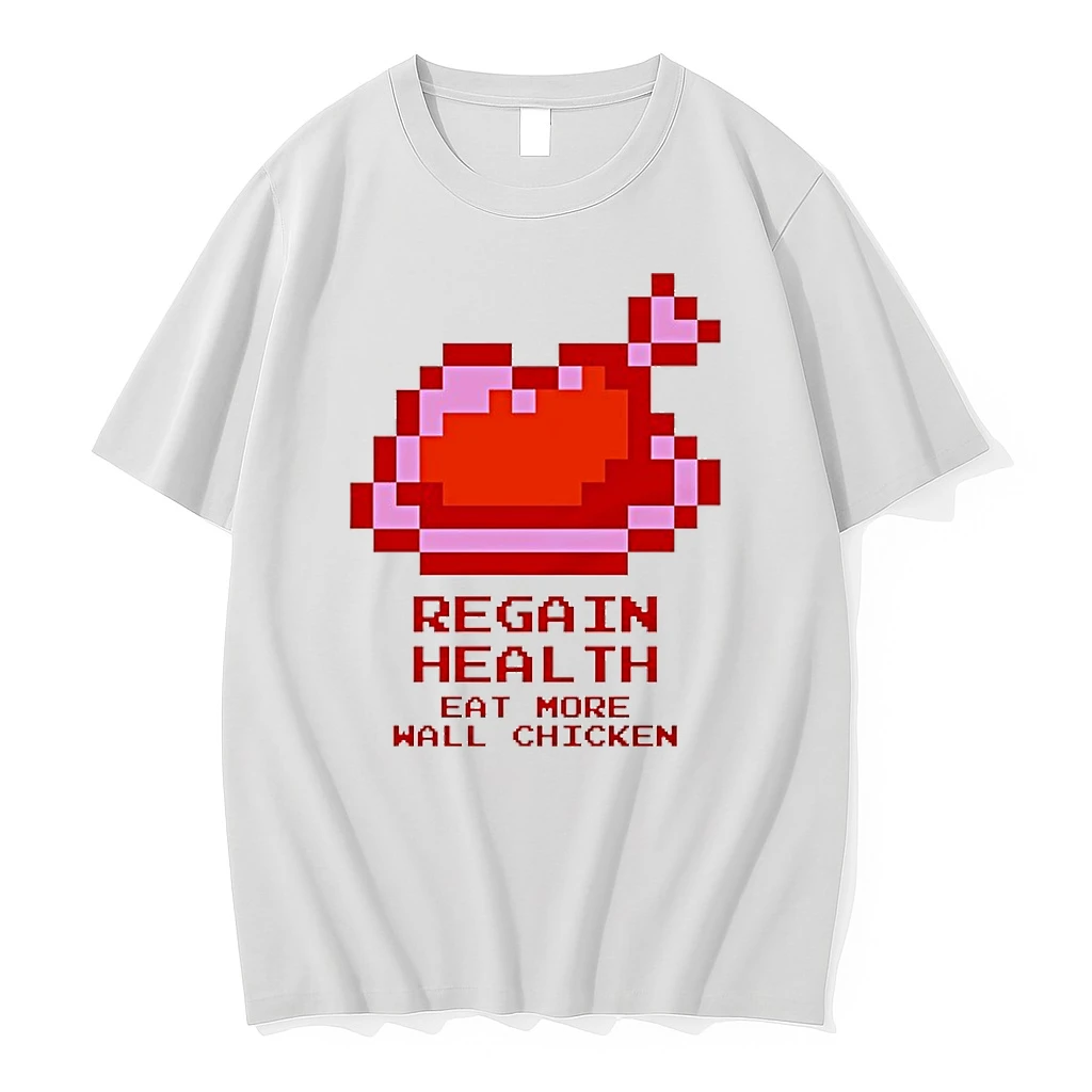 Regain Health Eat More Wall Chicken Shirts