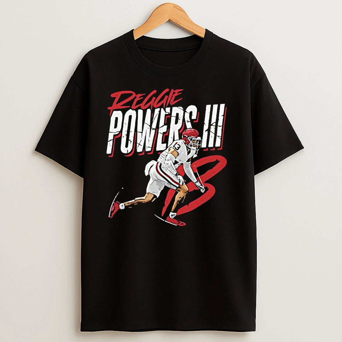 Reggie Powers Iii College Crack T Shirts