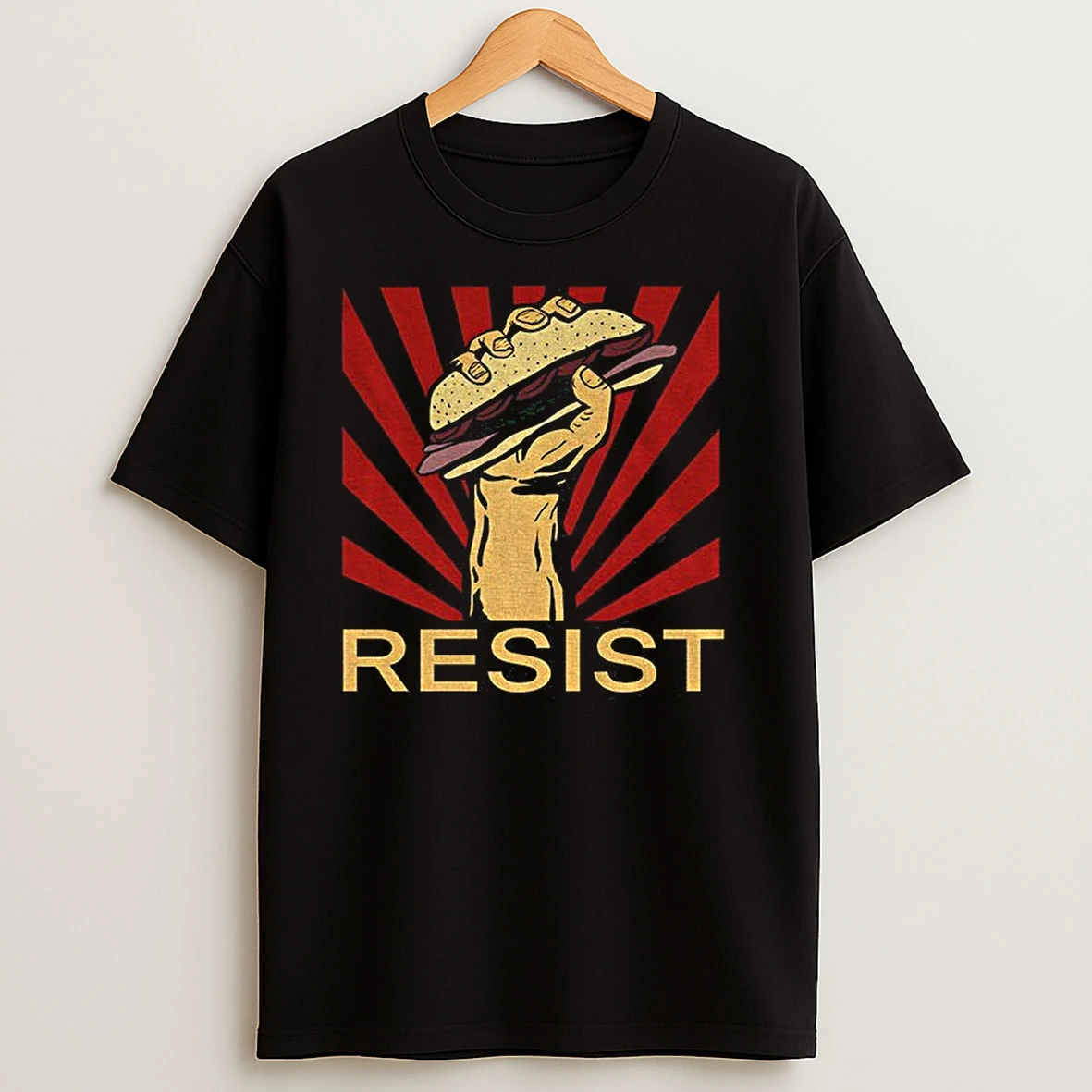 Resist Dc Resistance Sandwich Hero Sandwich Guy Political T Shirts
