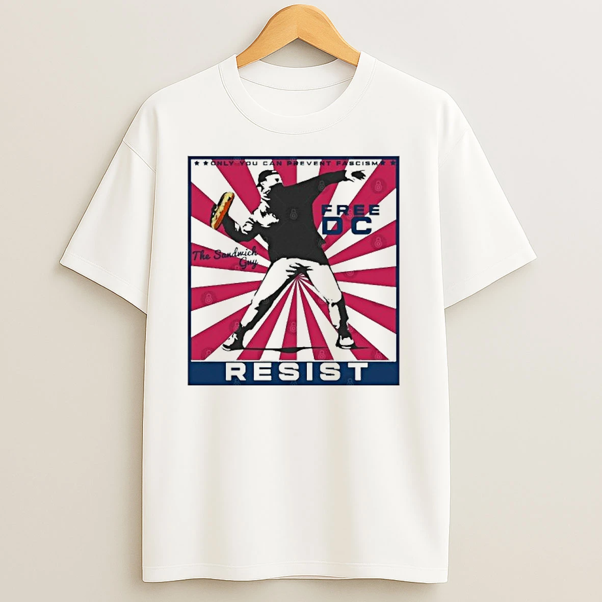 Resist Sandwich Guy Free Dc T Shirts