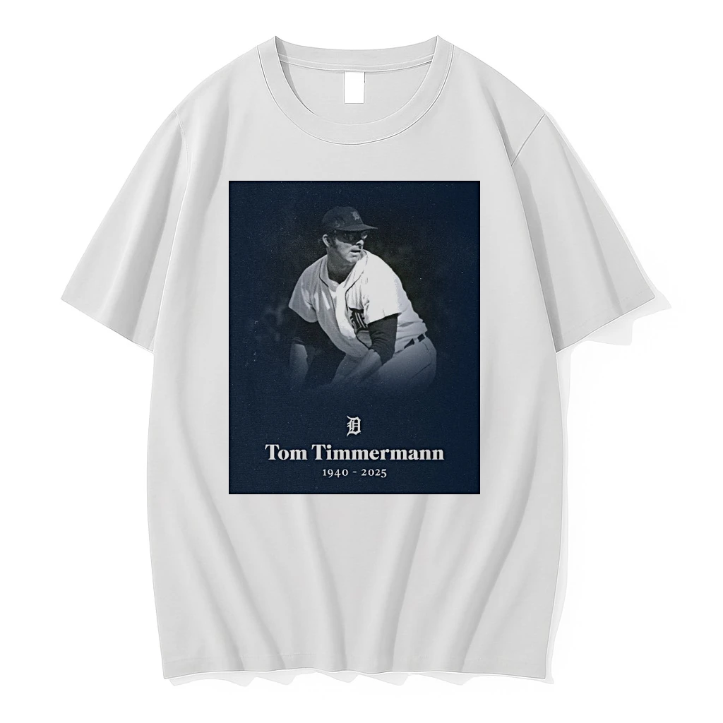 Rest In Peace Former Detroit Tigers Pitcher Tom Timmermann 1940 2025 Shirts