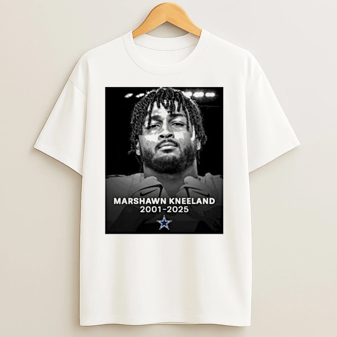 Rest In Peace Marshawn Kneeland Dallas Cowboys Star Dead At 24 2001 2025 Buffalo Bills T Shirts