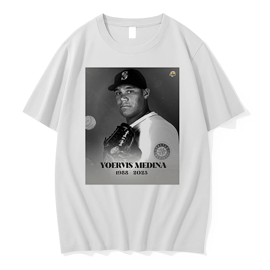 Rest In Peace Yoervis Medina 1988 2025 Seattle Mariners Shirts