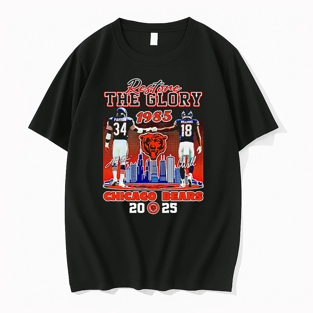 Restore The Glory 1985 Chicago Bears 2025 Shirts