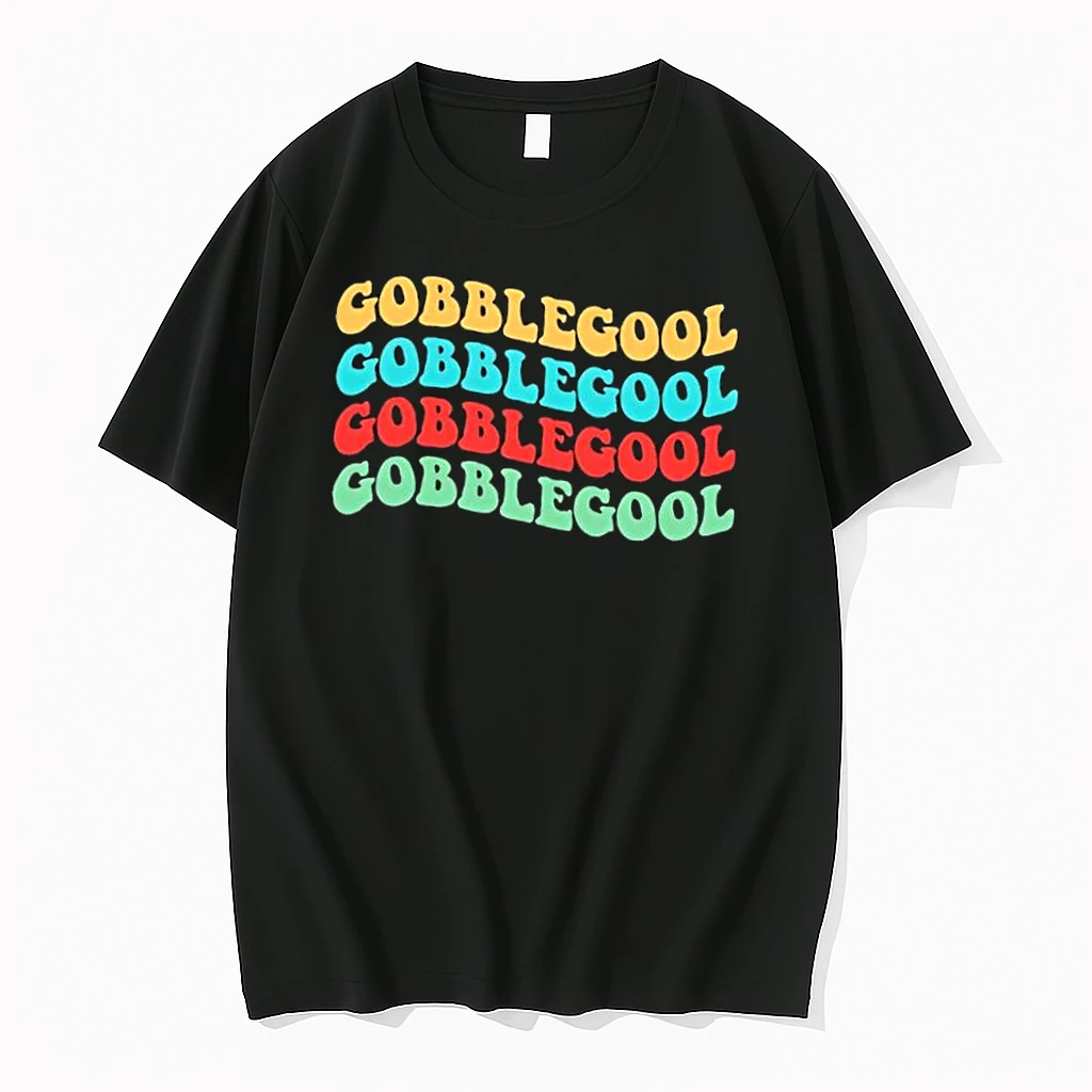 Retro Gobblegool Turkey Funny Groovy Thanksgiving Shirts