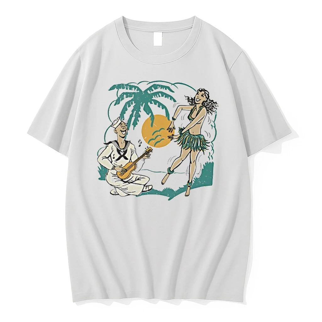 Retro Hawaii Graphic Shirts