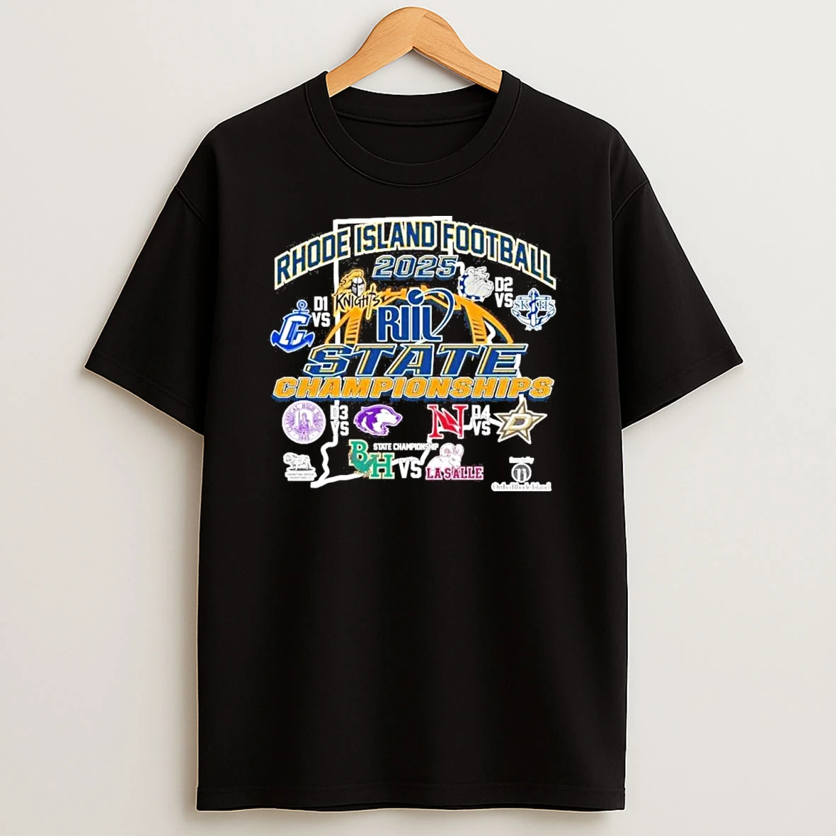 Rhode Island Football 2025 Riil State Championships Shirts