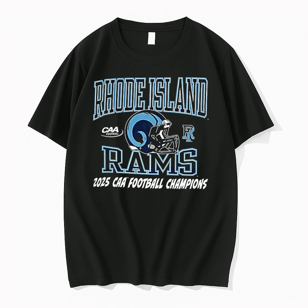 Rhode Island Rams 2025 Caa Football Champions Shirts