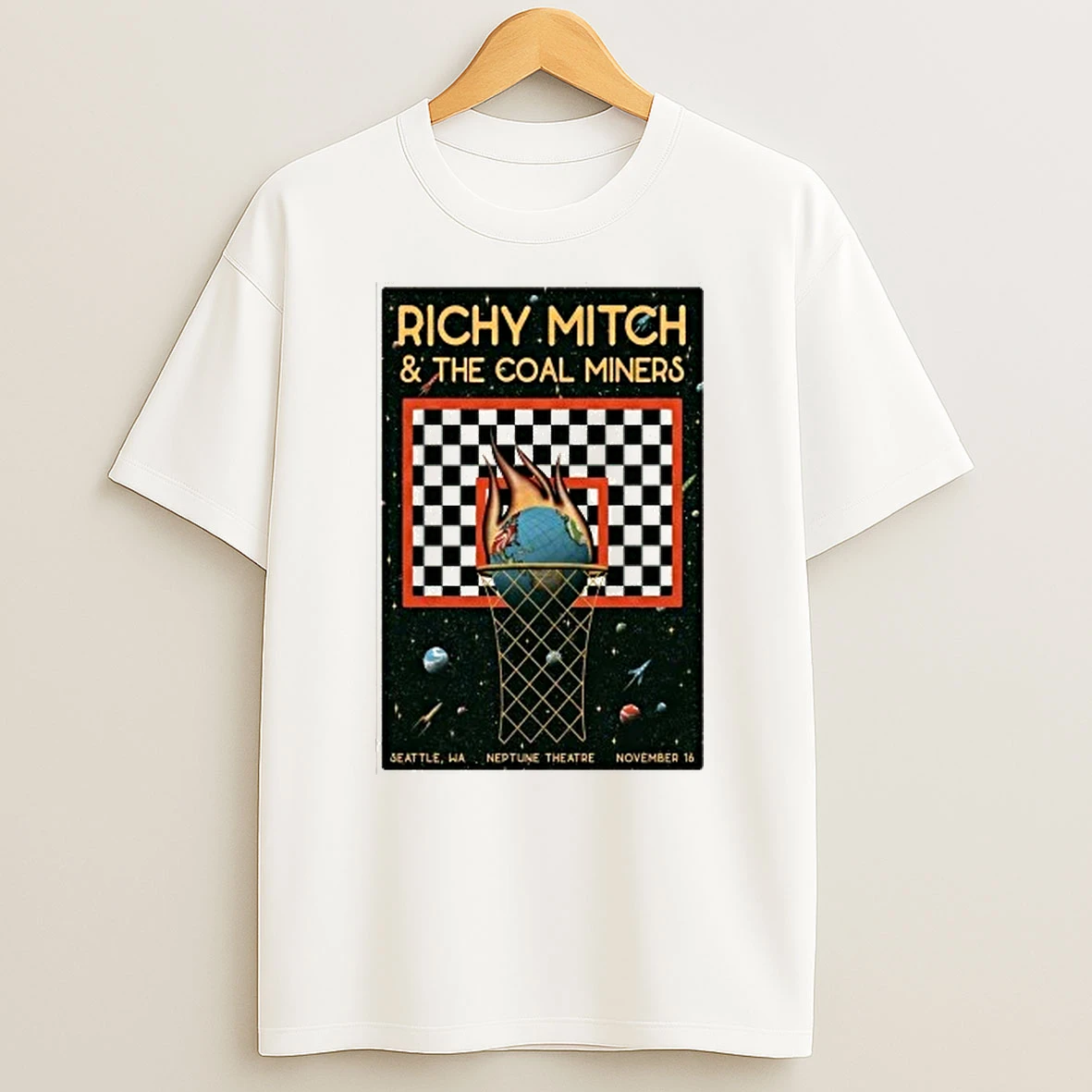 Richy Mitch And The Coal Miners In Seattle Wa On Nov 16 2025 Shirts