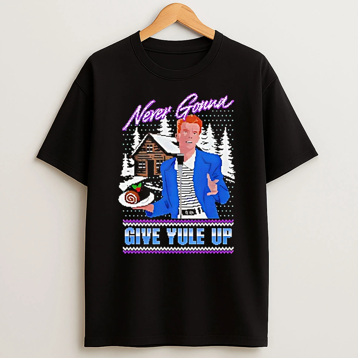 Rick Astley Never Gonna Give Yule Up Merry Christmas 2025 Shirts