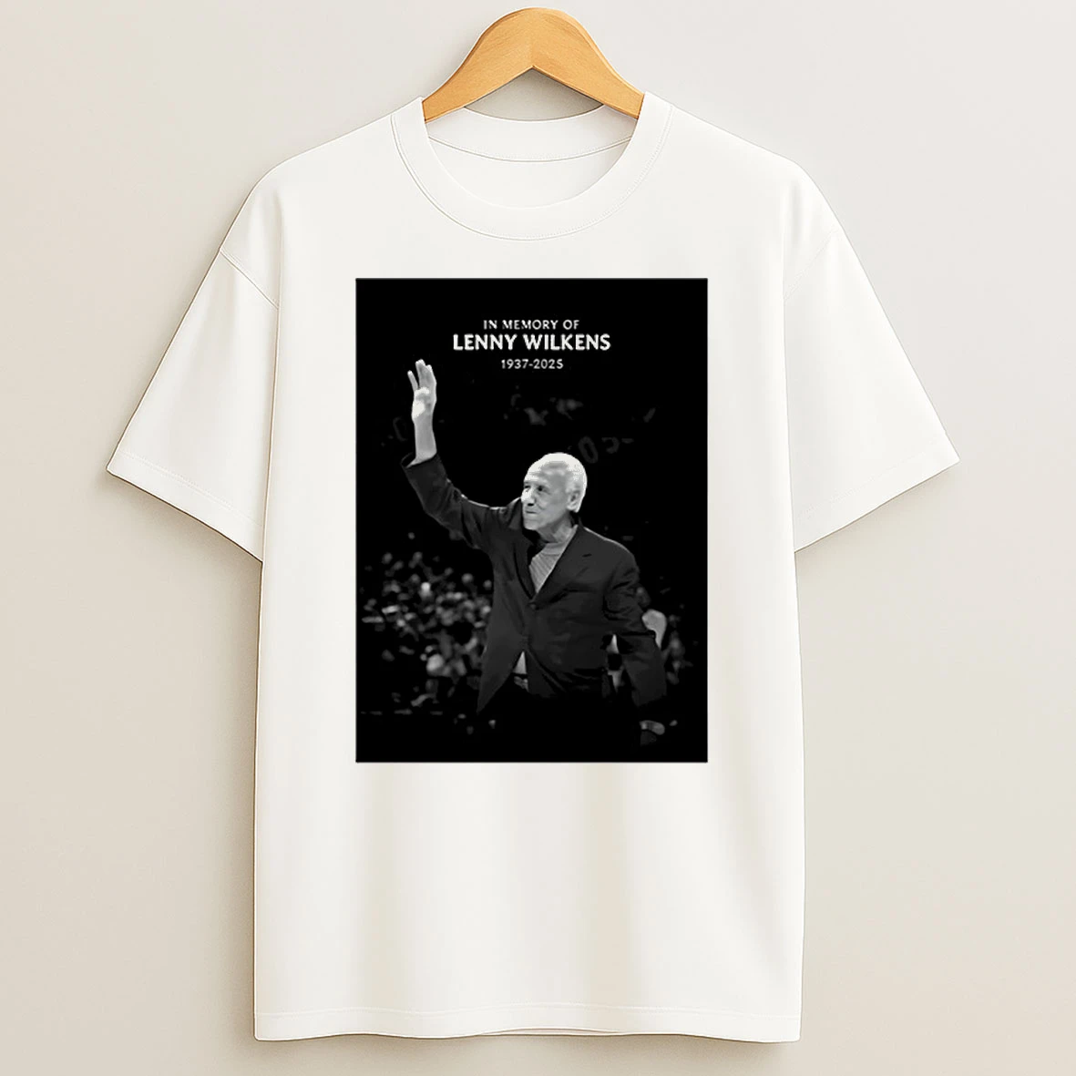 Rip Coach Lenny Wilkens 1937 2025 Shirts