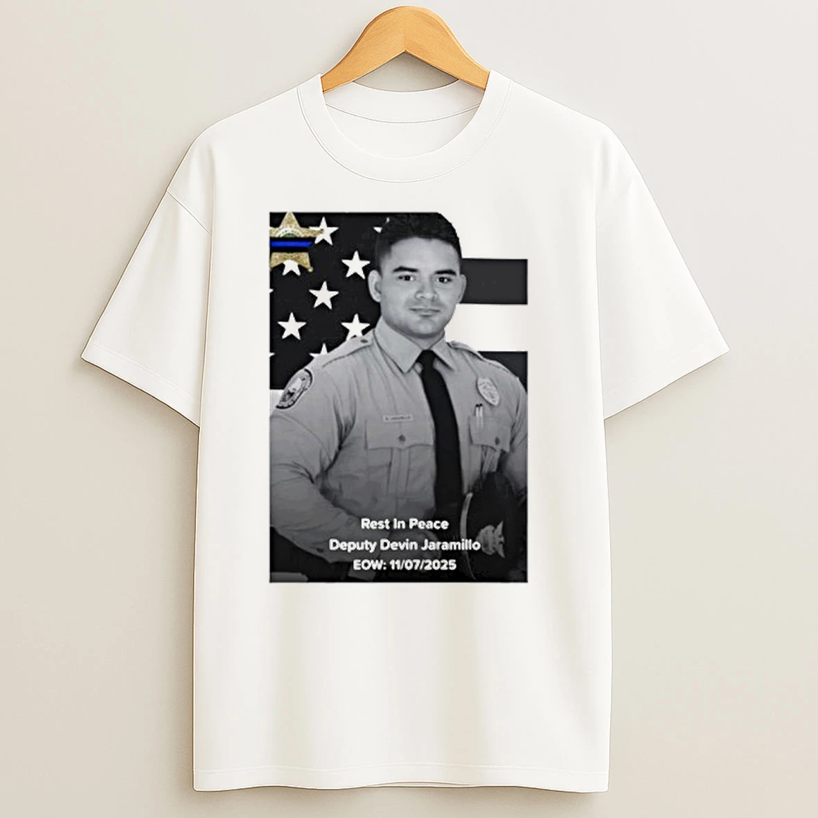 Rip Deputy Sheriff Devin Jaramillo 11 7 2025 T Shirts