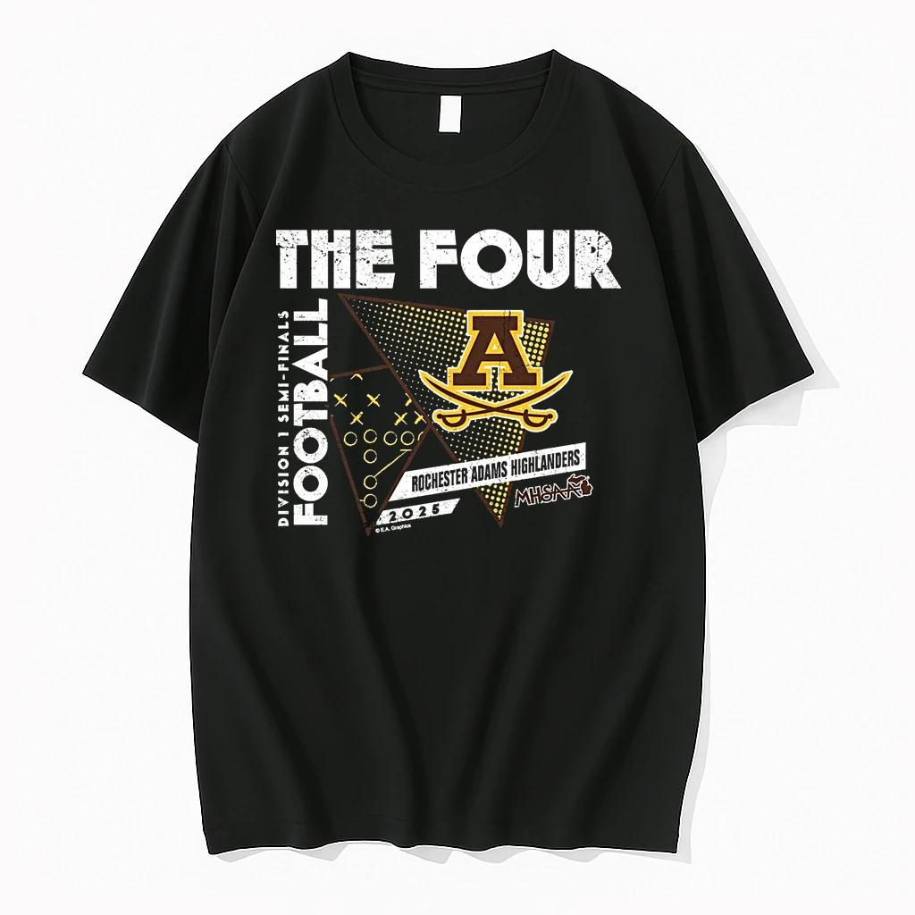 Rochester Adams Highlanders 2025 D1 Semifinals The Four Shirts
