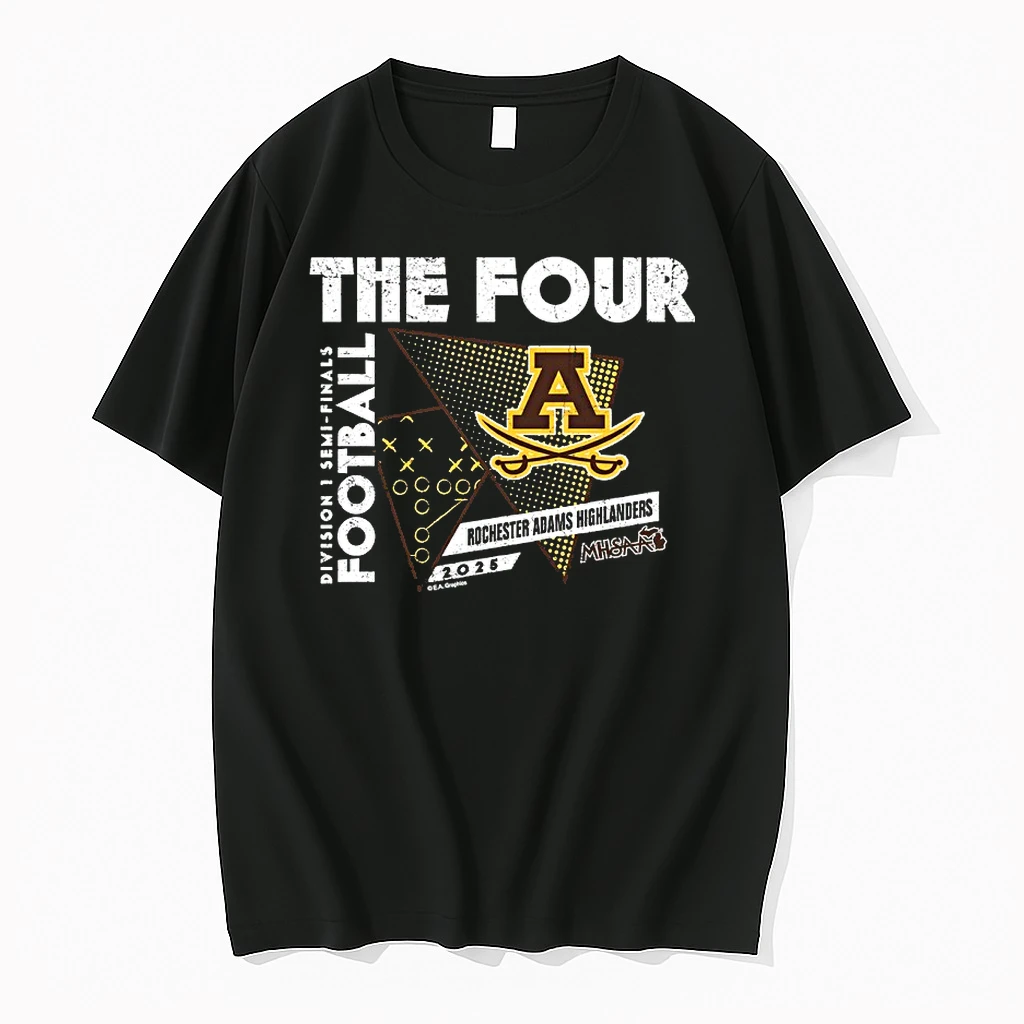 Rochester Adams Highlanders 2025 Mhsaa Football D1 Semi Finals The Four Shirts