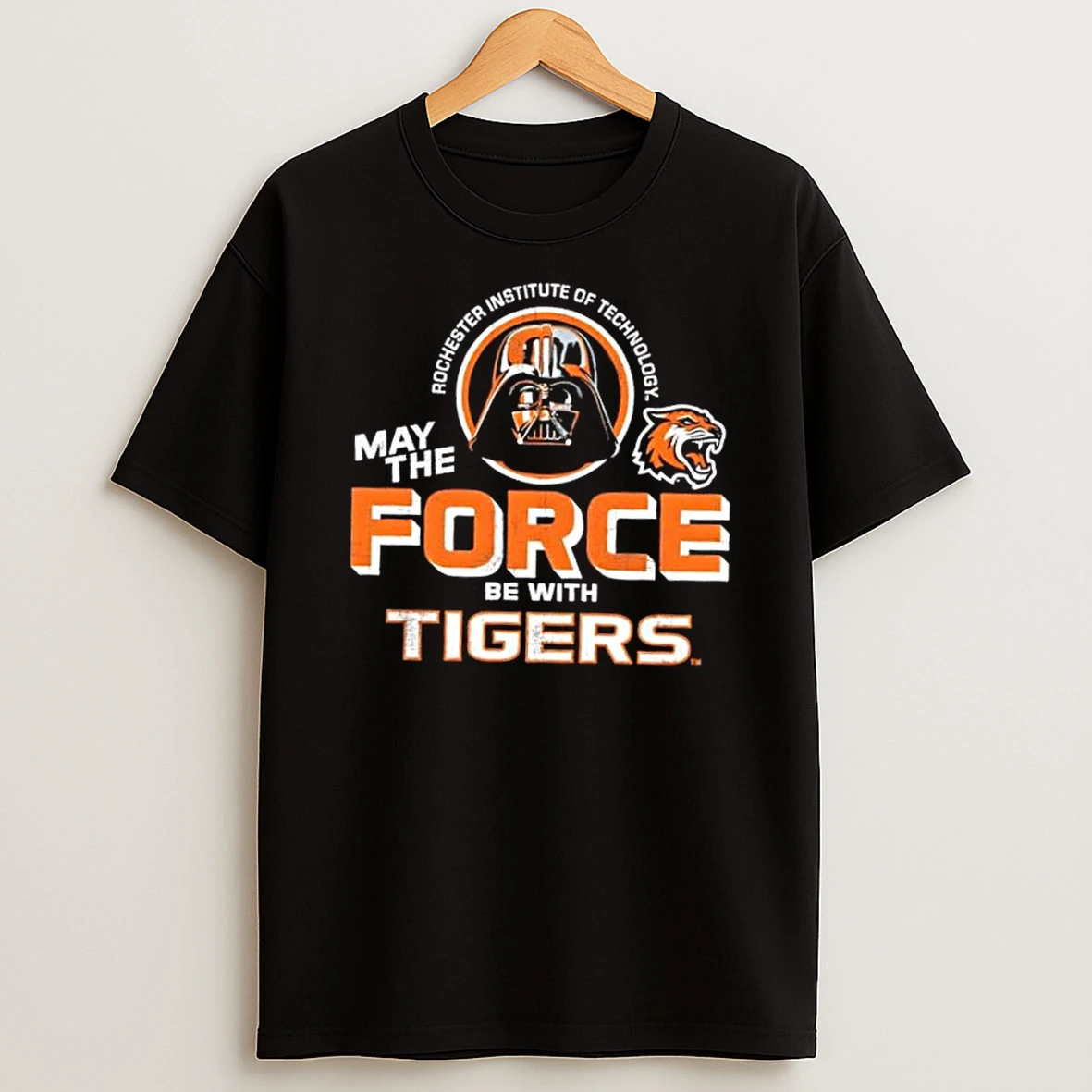 Rochester Institute Of Technology May The Force Be With Tigers Shirts