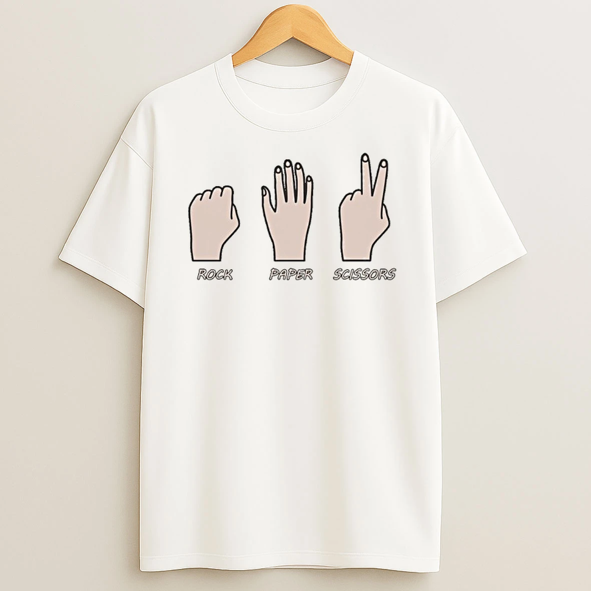 Rock Paper Scissors Shirts