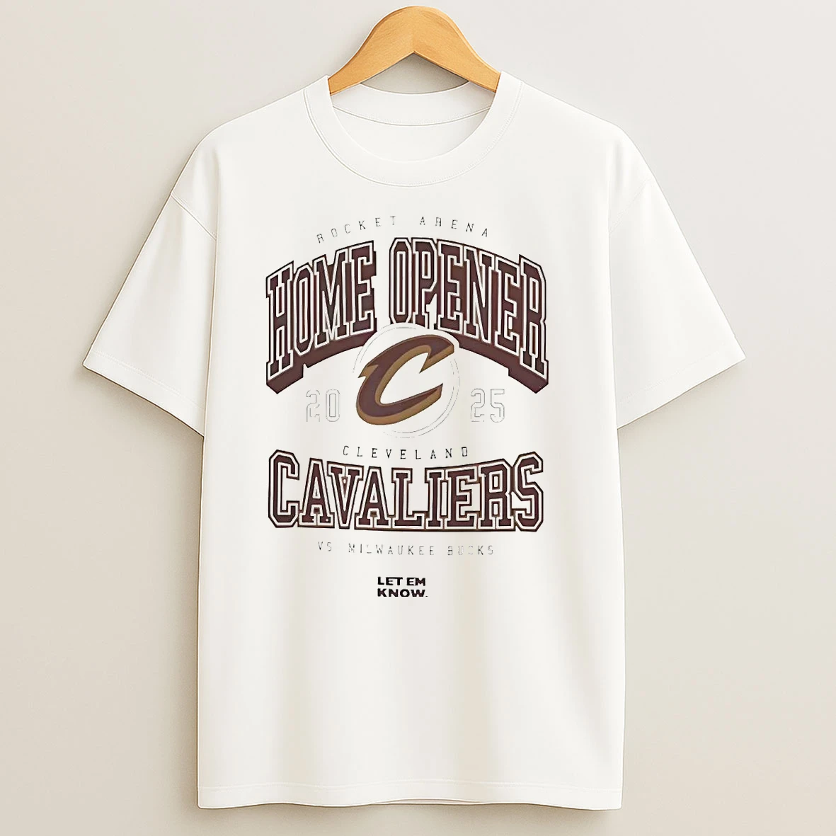 Rocket Arena Home Opener Cleveland Cavaliers Vs Milwaukee Bucks 2025 T Shirts