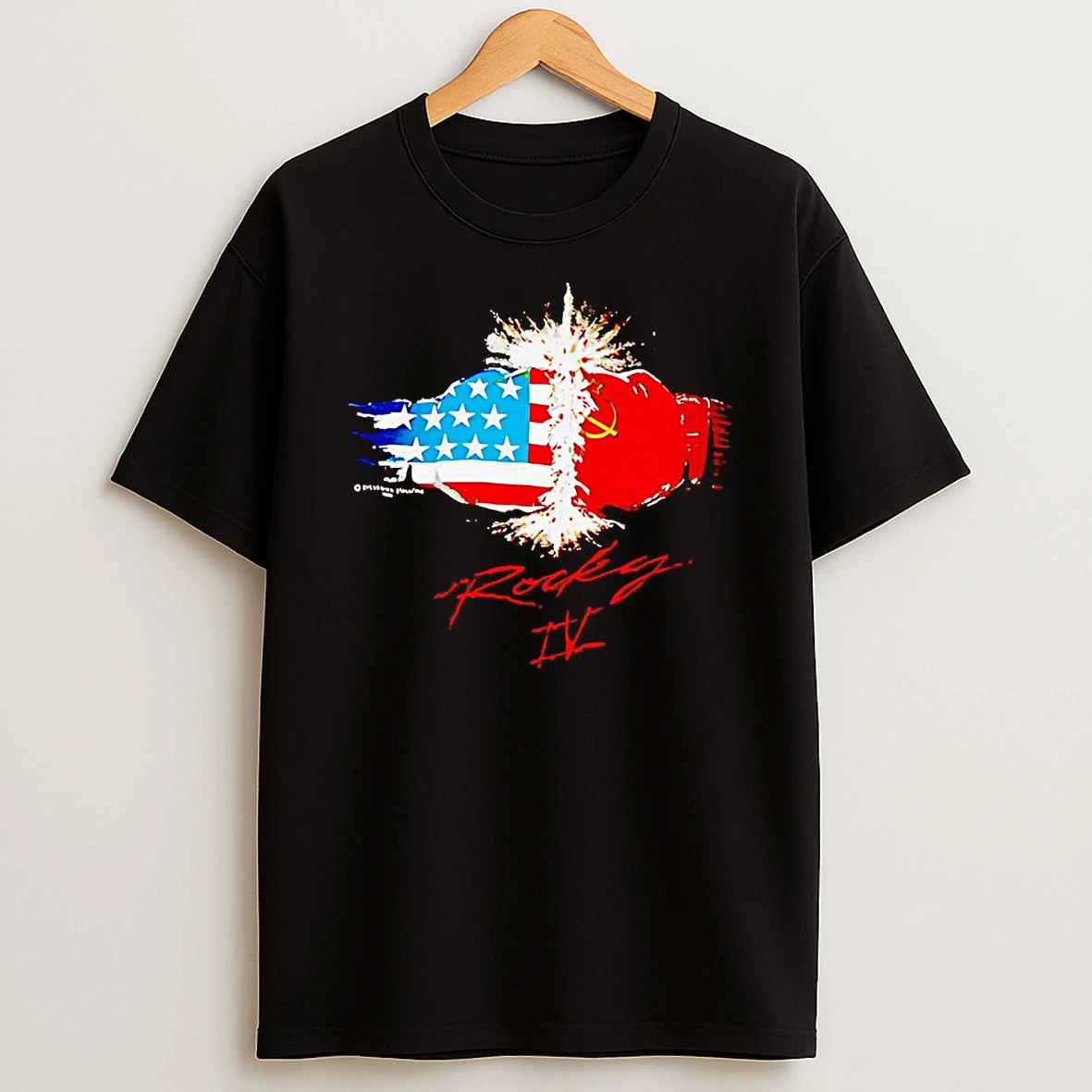 Rocky Balboa Rocky Iv Wearing Cold War 1985 Shirts