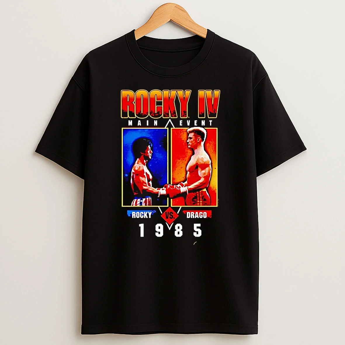 Rocky Iv Main Event Rocky Balboa Vs Drago Shirts