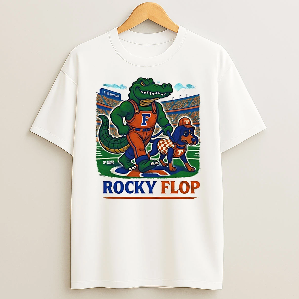 Rocky Flop Florida Gators Vs Tennessee Volunteers Shirts