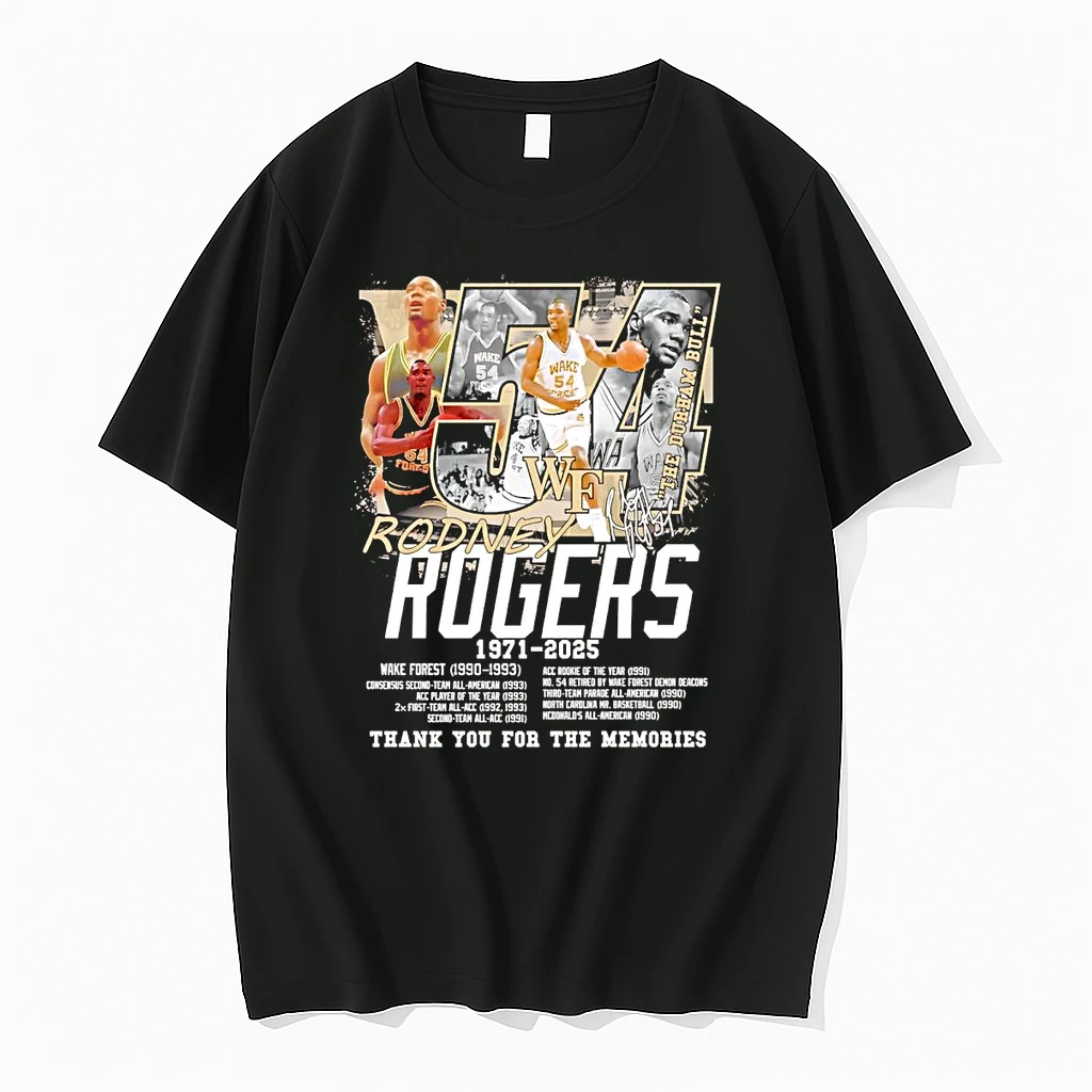 Rodney Rogers 1971 2025 The Durham Bull Thank You For The Memories Shirts
