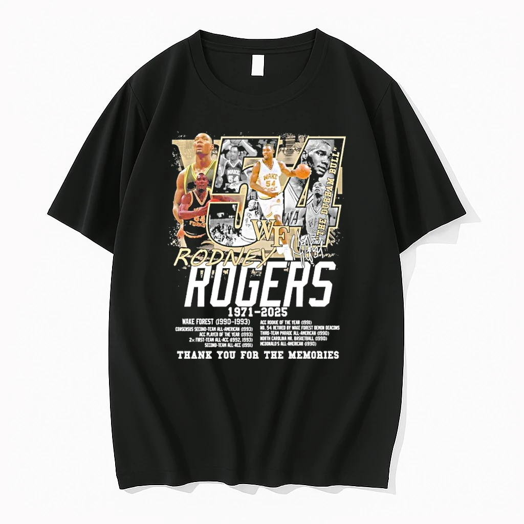 Rodney Rogers Wake Forest 1971 2025 Thank You For The Memories Shirts