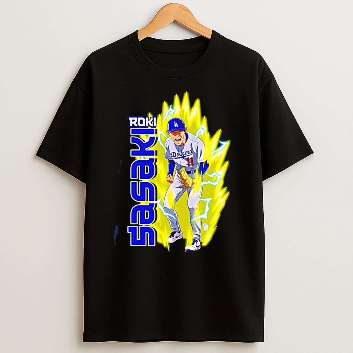 Roki Fire Los Angeles Dodgers 2025 World Series Champions T Shirts