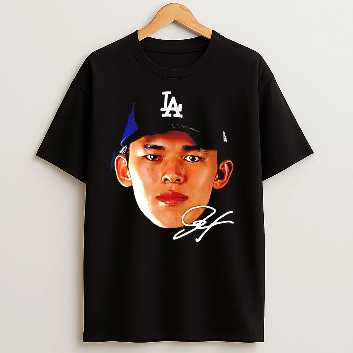 Roki Los Angeles Dodgers 2025 World Series Champions Big Face T Shirts