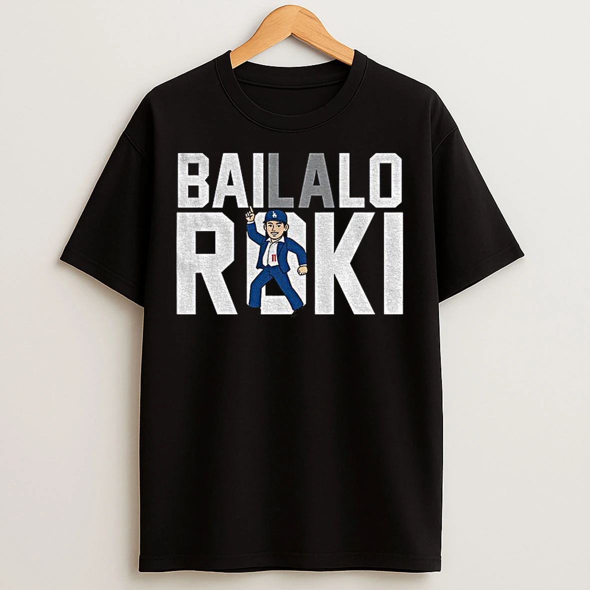 Roki Sasaki Bailaloroki Los Angeles Dodgers Mlb Baseball Nlcs 2025 T Shirts
