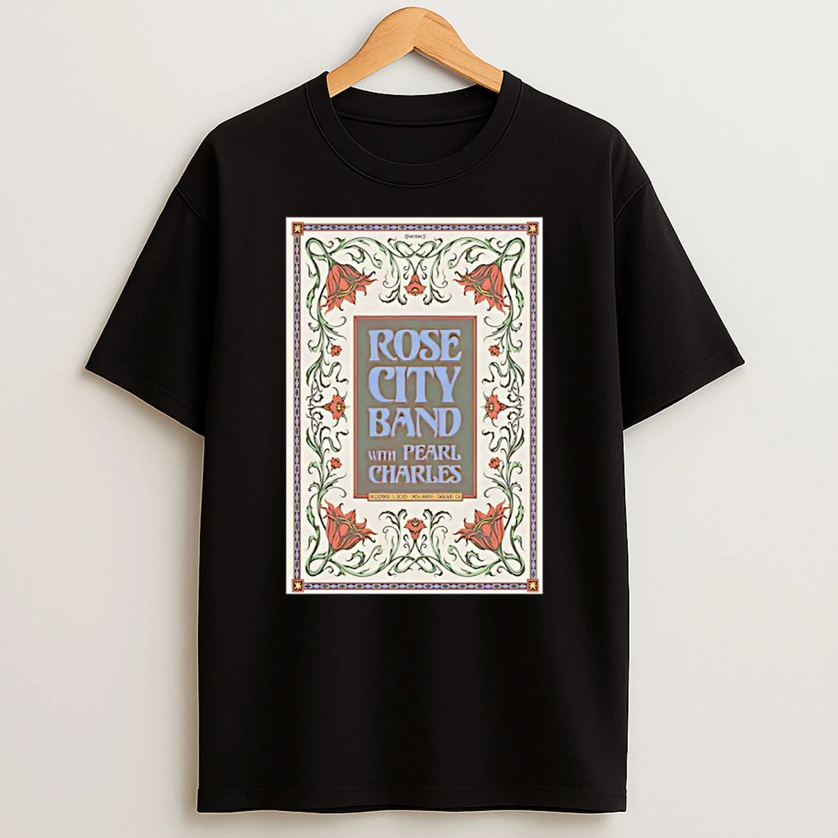 Rose City Band In Oakland Ca On Dec 11 2025 Shirts