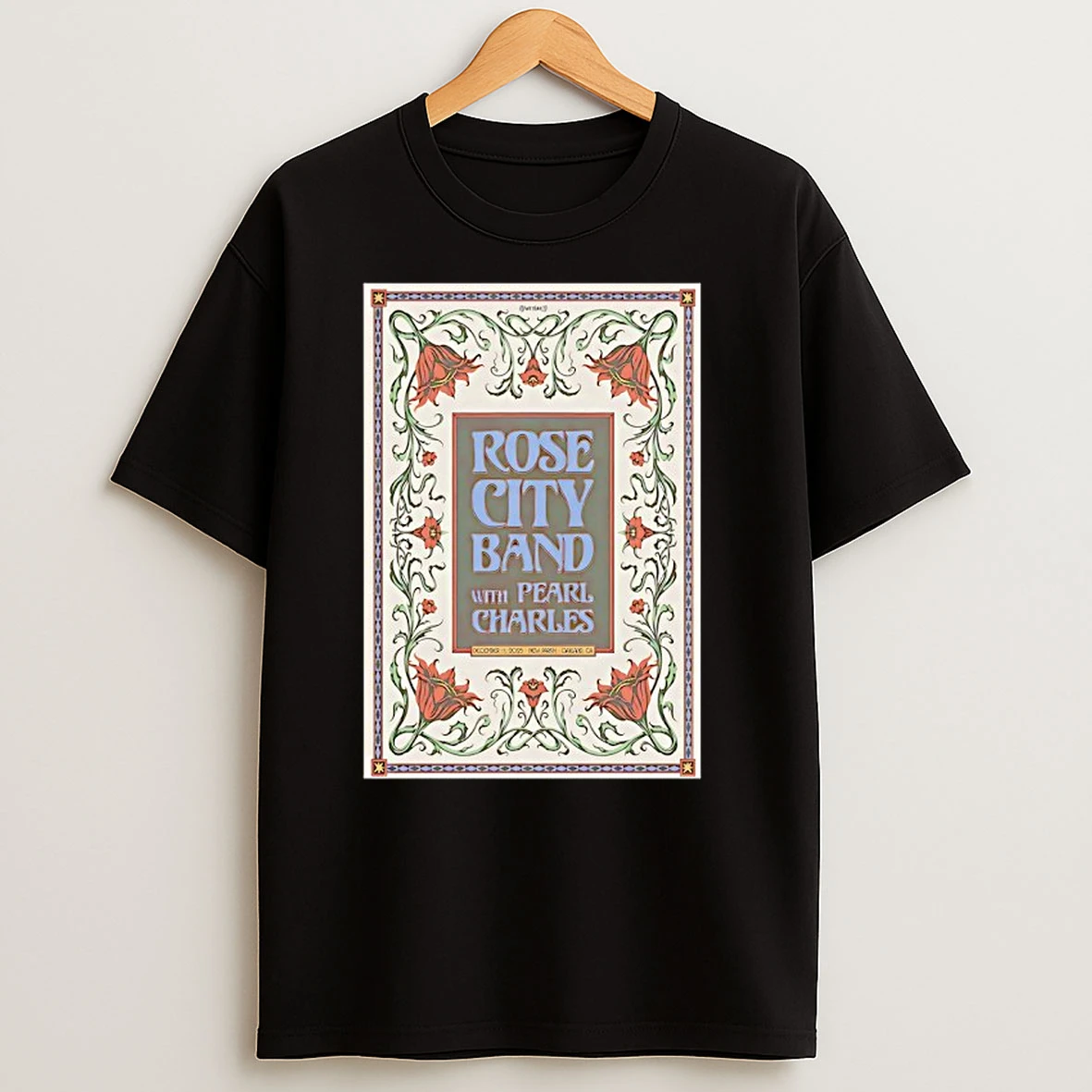 Rose City Band In Oakland Ca On Dec 11 2025 T Shirts