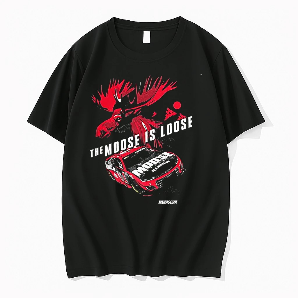 Ross Chastain Trackhouse Racing Number 1 The Moose Is Loose Nascar Shirts